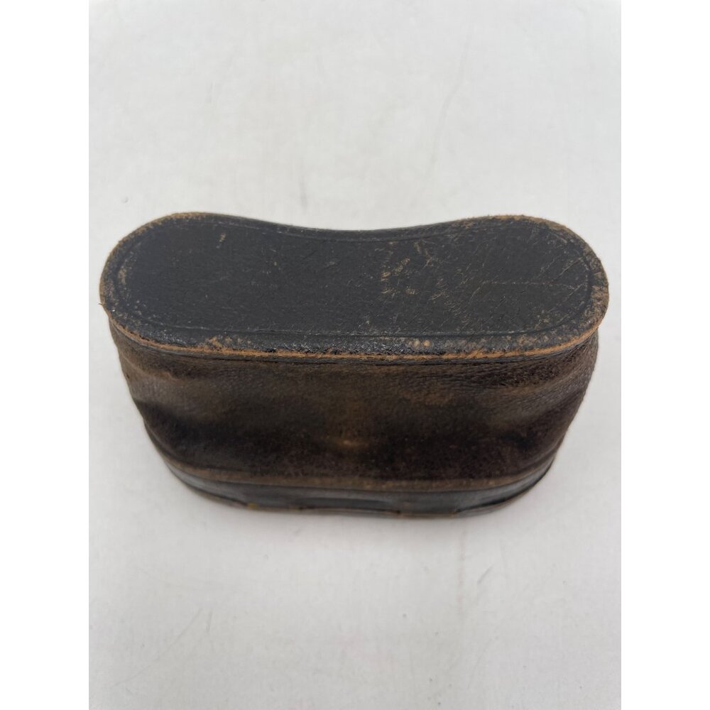 Antique Chevalier Opticien Paris Opera Glasses Case & Red Satin Interior - Picture 11 of 14